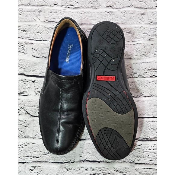 Pikolinos San Telmo Slip On Shoes Loafer Black Leather MENS SZ 6 - 6.5 EU 39